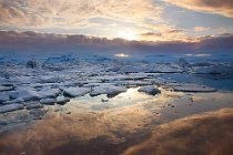 166 The glacial lagoon of Jökulsárlón